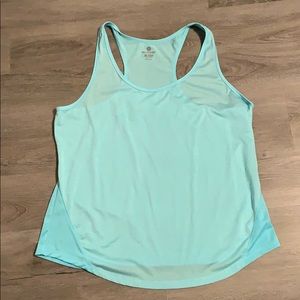 Blue Workout Top